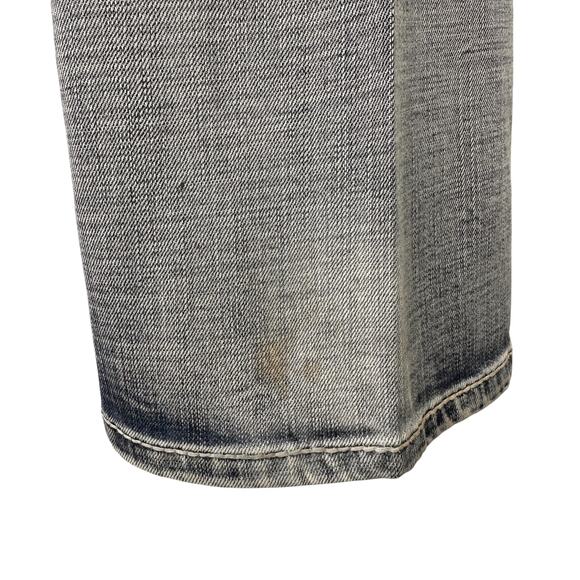 Adiktd Embellished Starched Bootcut Long Jeans Size 8 / 30 x 36 Length - Picture 8 of 9